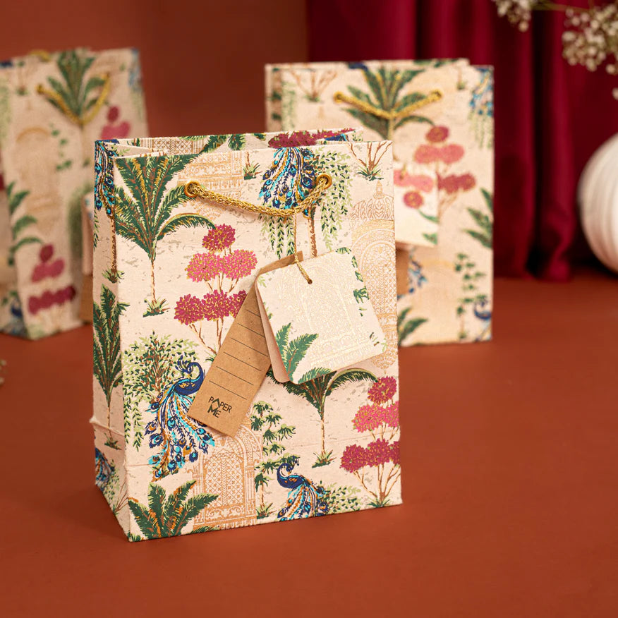 Vrindavan Small Gift Bag - Set of 3