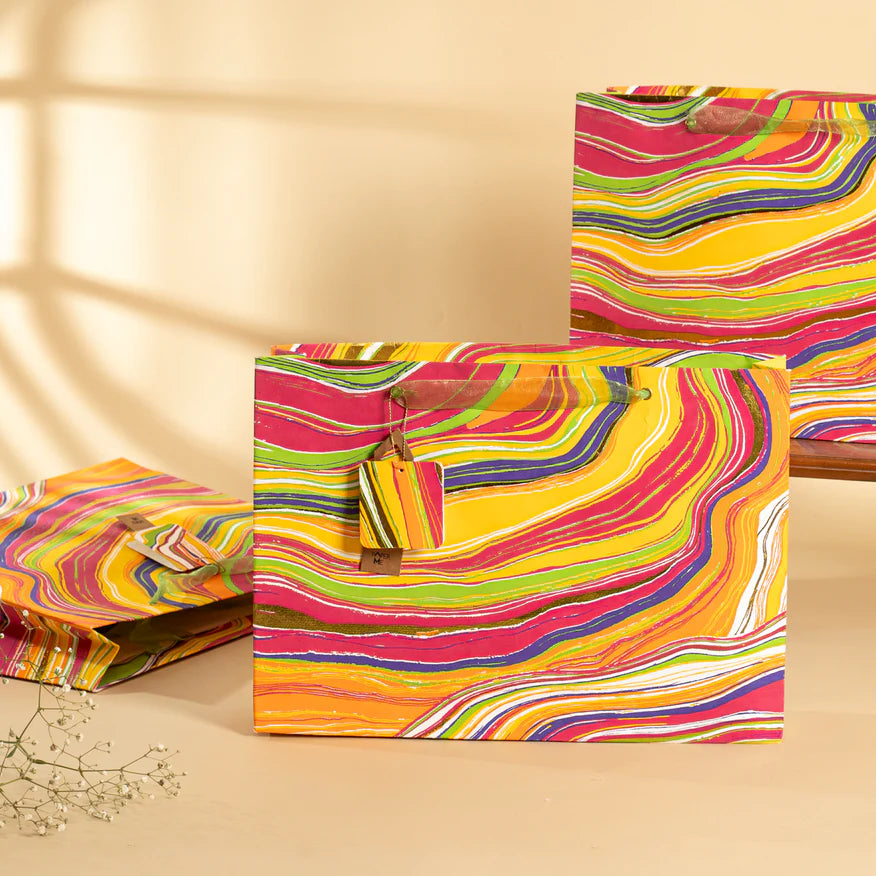 Leheriya Large Gift Bag - Set of 3