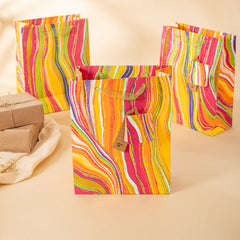 Leheriya Medium Gift Bag - Set of 3