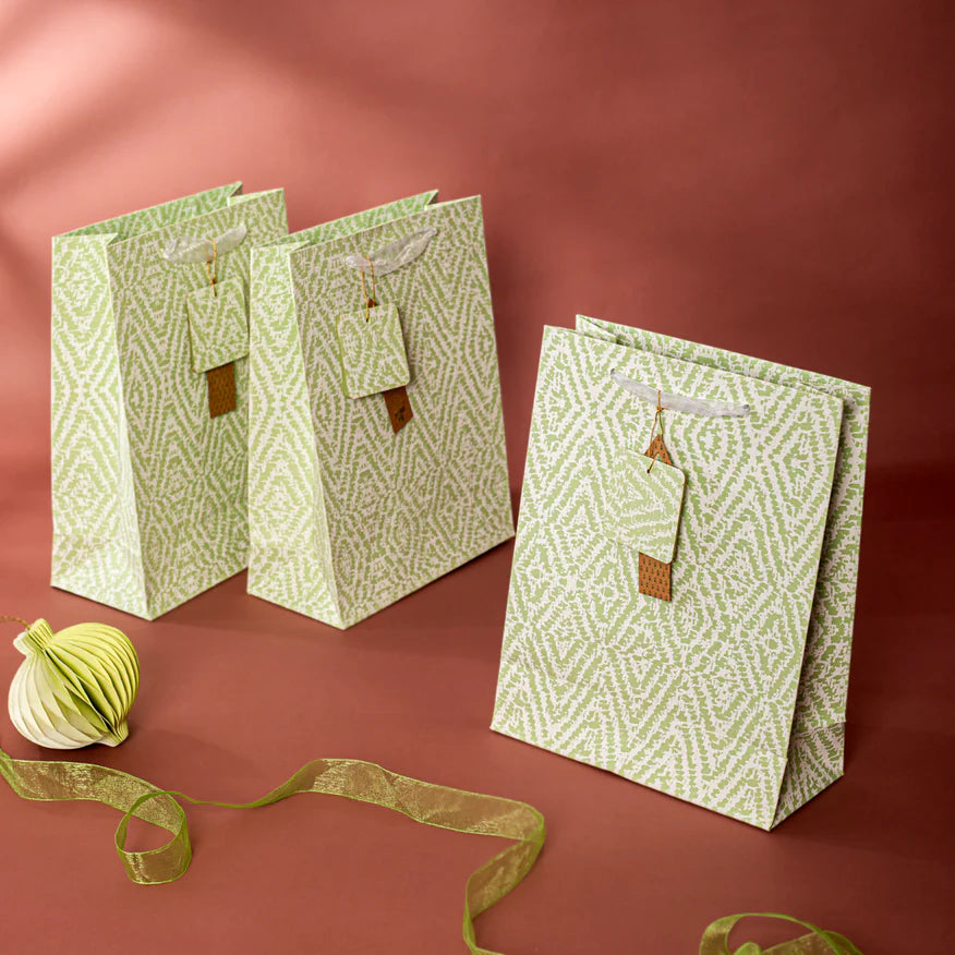 Rhombus Medium Gift Bag -  Set of 3