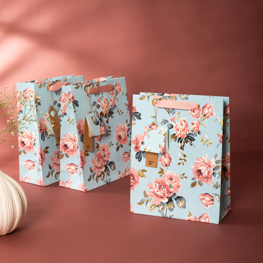Bloom Medium Gift Bag - Set of 3