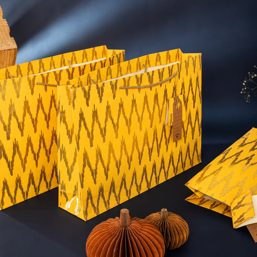 Ikat Large Gift Bag - Set of 3