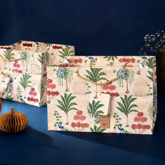 Vrindavan Large Broad Base Gift Bag - Set of 2