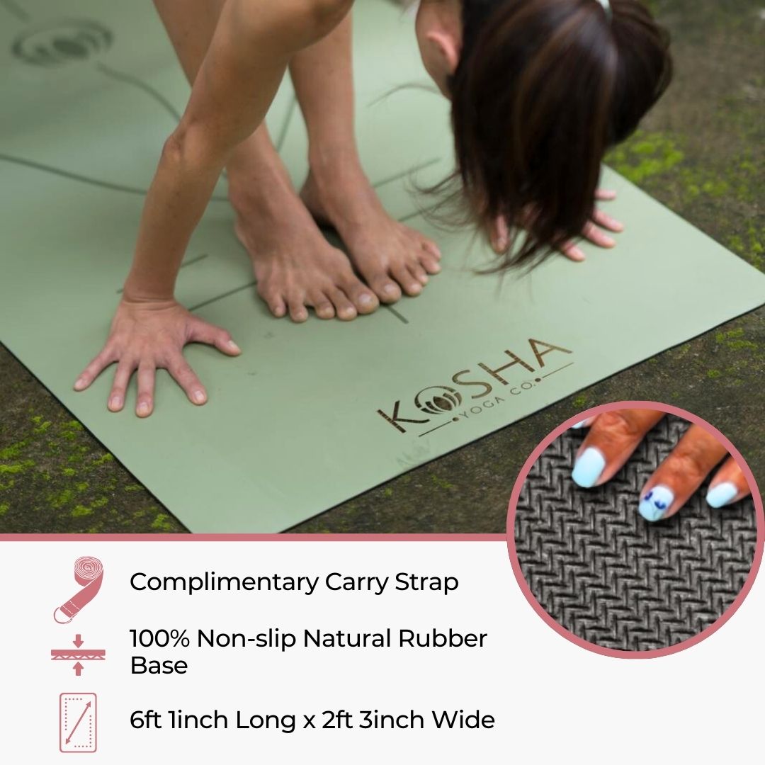 Kosha Yoga Sage PUre Align Yoga Mat