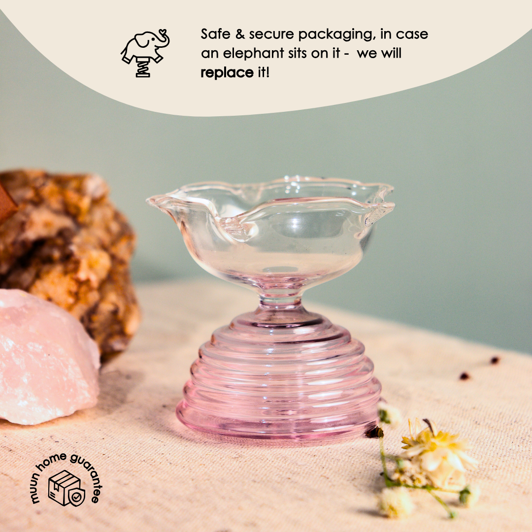 Muun Home Short Glass Diya