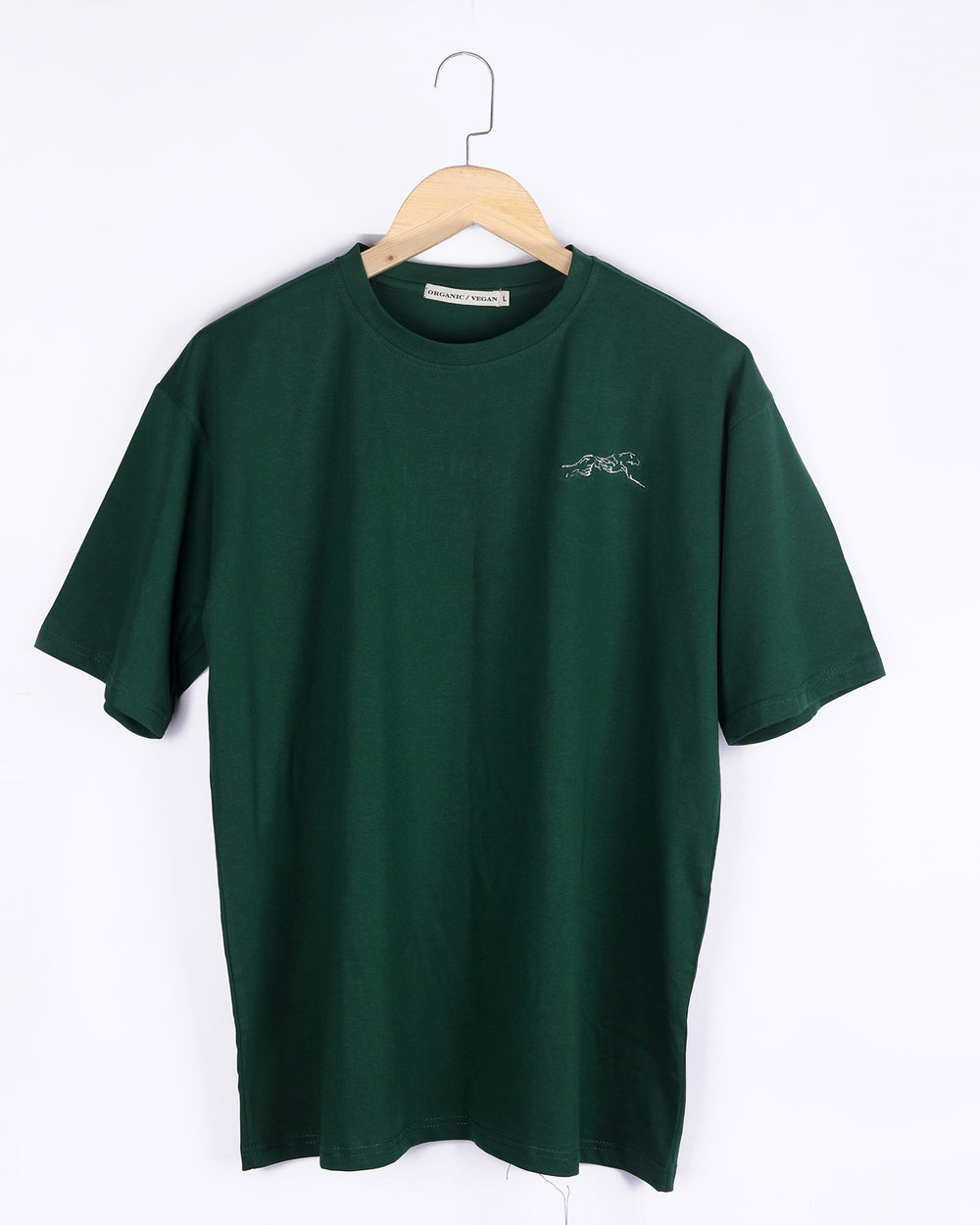 MEEON Firm, Rooted and Full of life Organic Cotton Unisex T-shirt - Green