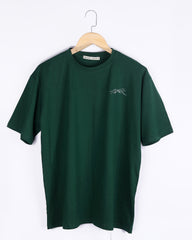 MEEON Firm, Rooted and Full of life Organic Cotton Unisex T-shirt - Green