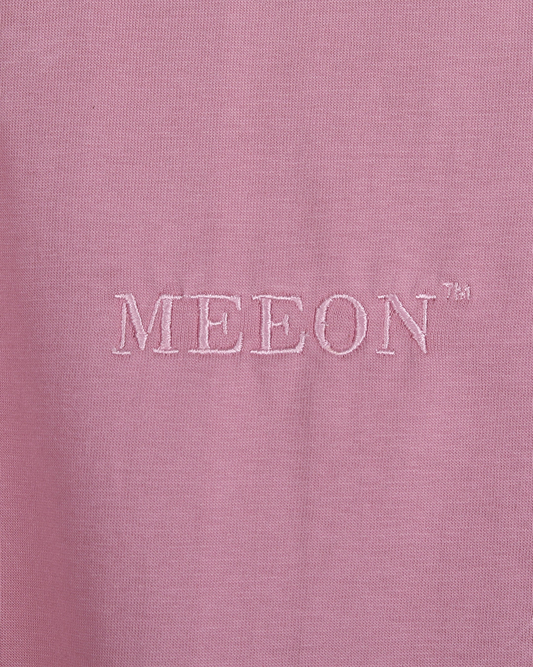 MEEON Oversized Unisex Organic Cotton Tshirt - Pink