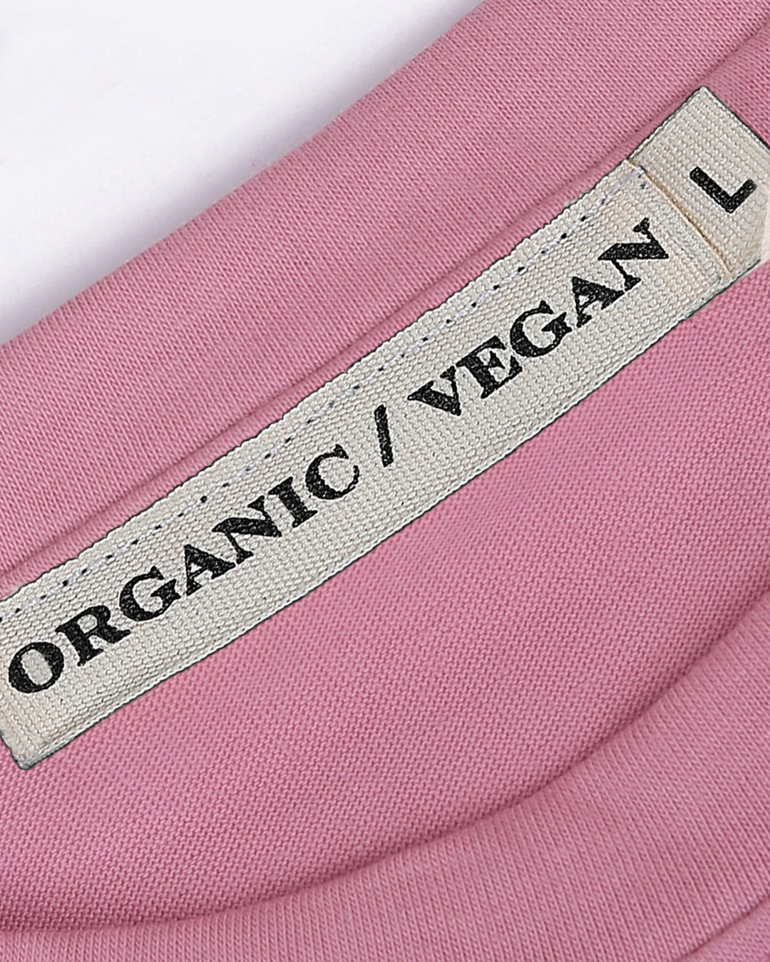 MEEON Oversized Unisex Organic Cotton Tshirt - Pink