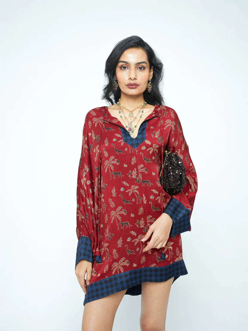 anushé pirani Dolman Sleeve Tunic