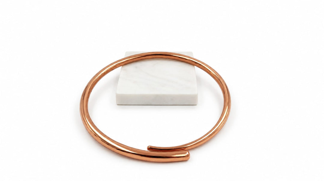 Elegant Pure Copper Necklace for Women | Handmade Ayurvedic Copper Jewelry