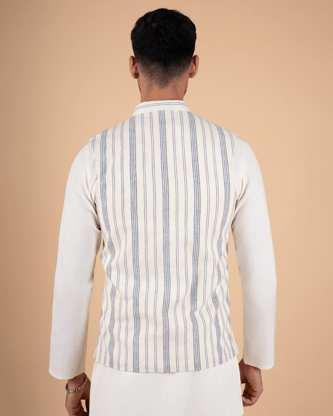Indigo Striped Koti