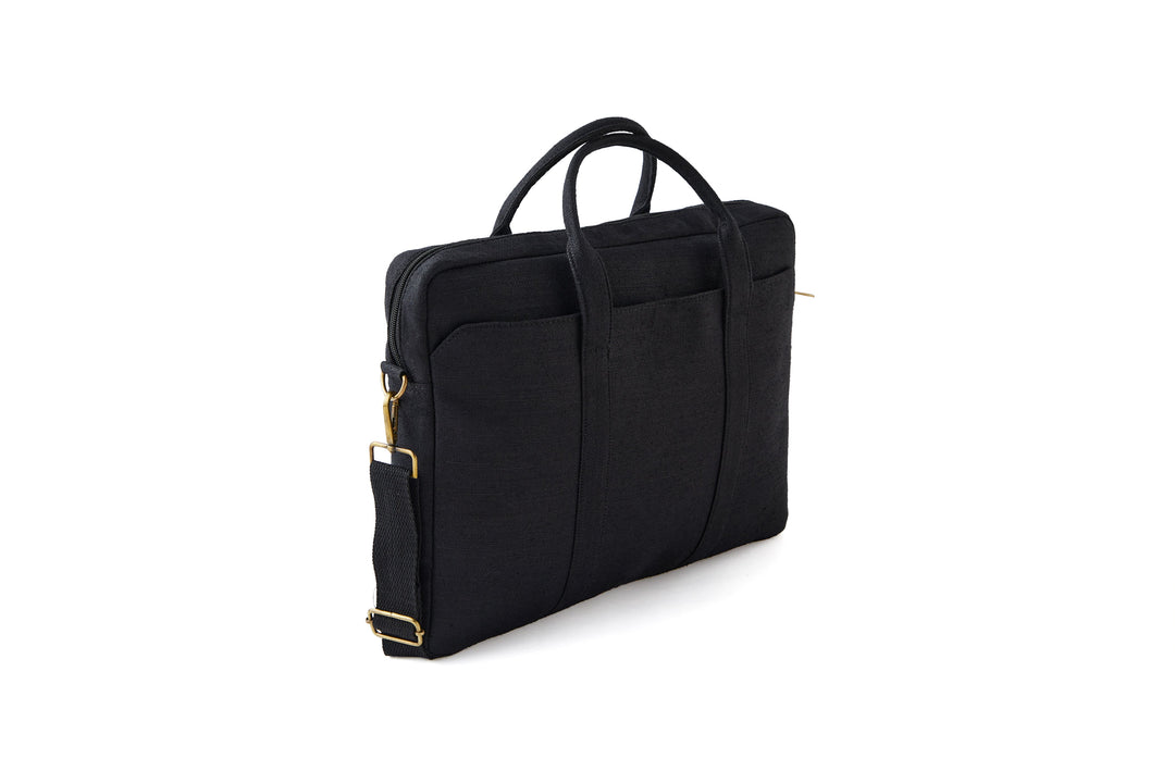 The Label GAIA Hemp Solid Laptop Bag