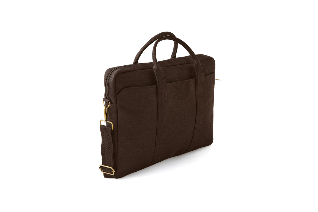 The Label GAIA Hemp Solid Laptop Bag