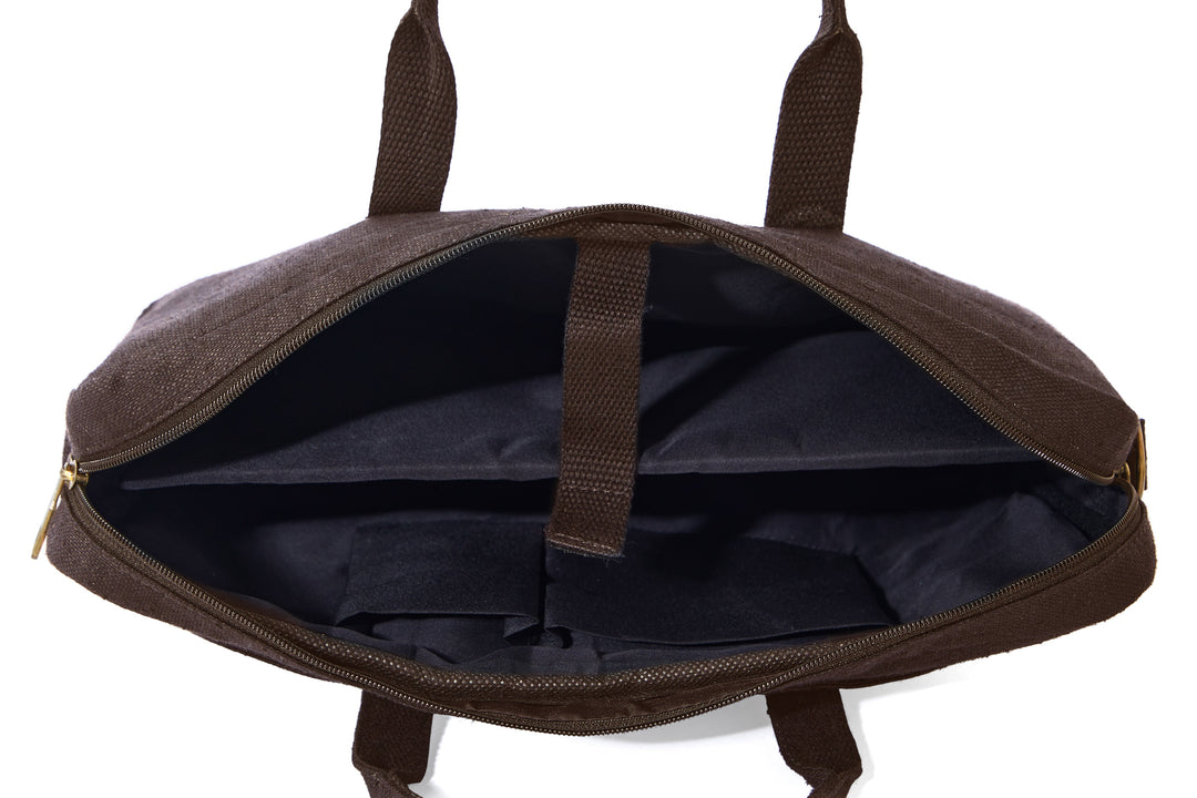 The Label GAIA Hemp Solid Laptop Bag