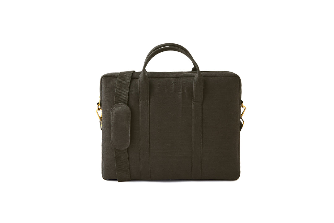 The Label GAIA Hemp Solid Laptop Bag
