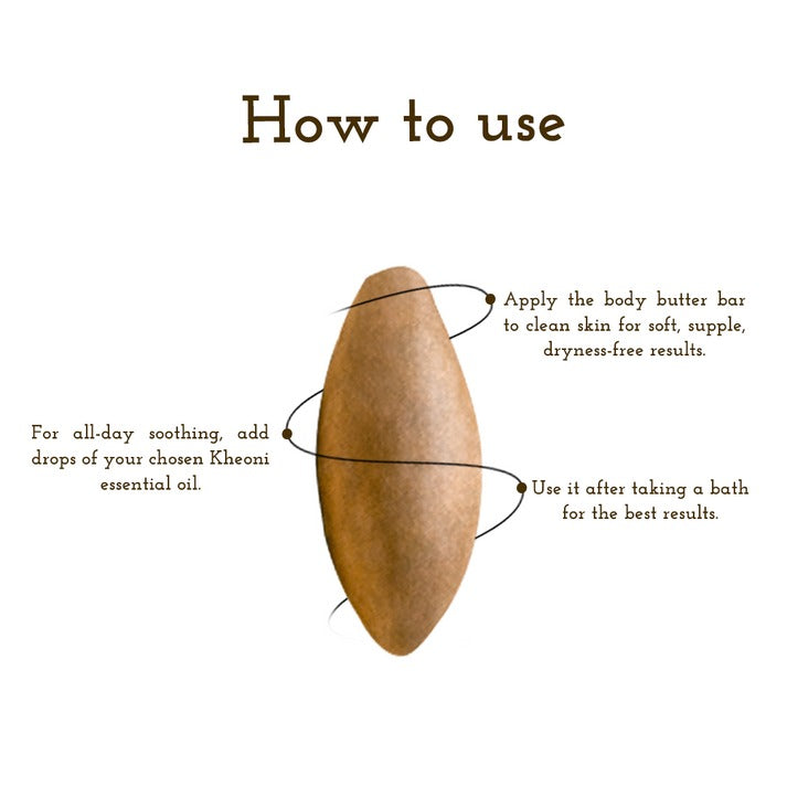 Body Butter Bar | Natural Moisturizer for Dry Skin