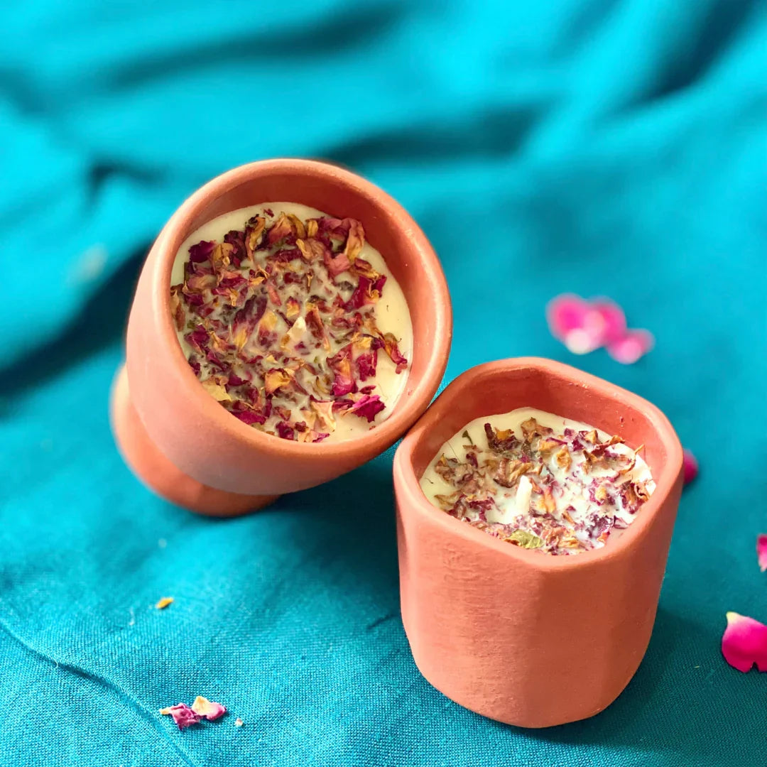 Pravaah Rowan | Hand-Poured Soy Wax Candle | Sandalwood