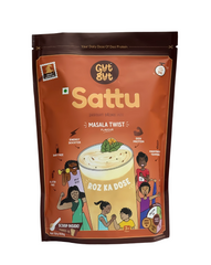 GutGut Sattu Masala Twist - Instant Drink Mix - 15 Glasses - 450 gm