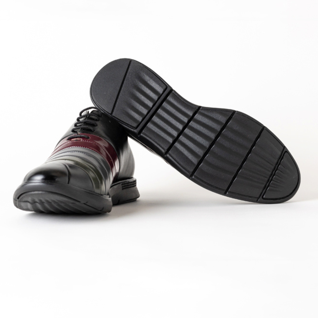 Monkstory Rebel Tricolor Smart Casual Lace-Ups
