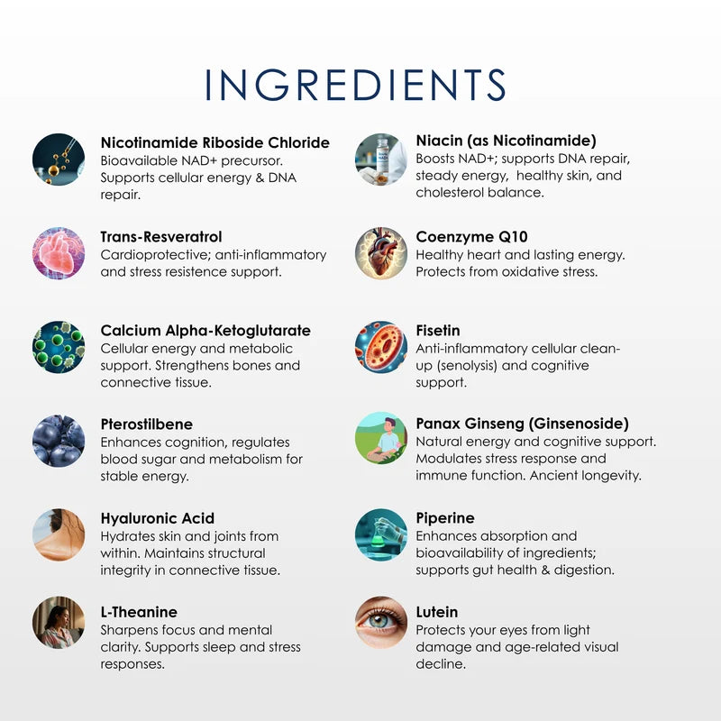 Longevita – Advanced Longevity & Healthy Ageing Formula