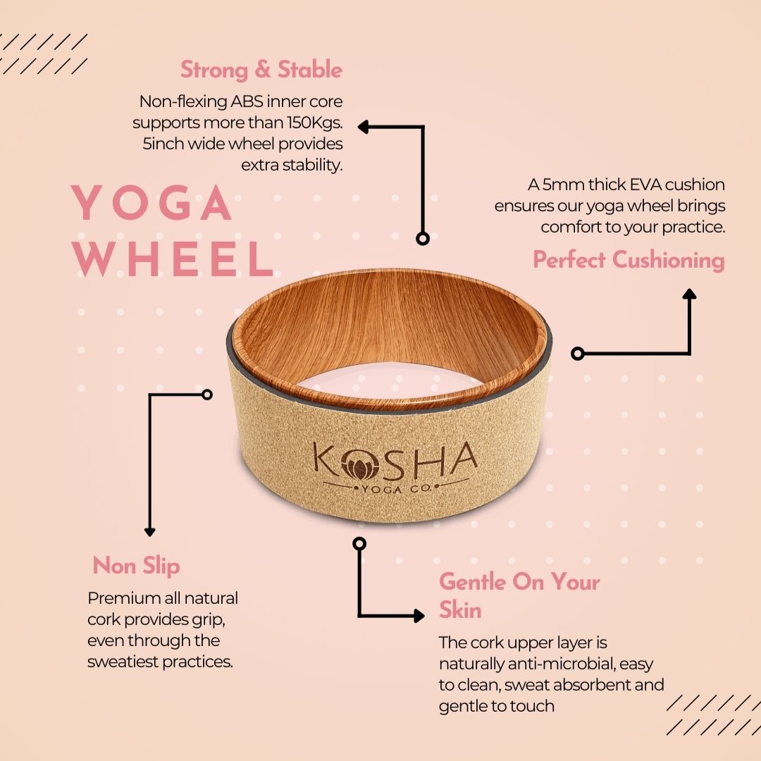 Kosha Yoga Co. Yoga Wheel