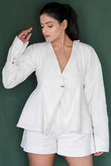 ITIDOR Shashta Blazer - Detailed Back Overlayer