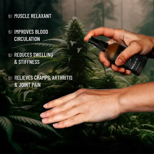 Kheoni Vijaya Leaf Pain Relief Oil