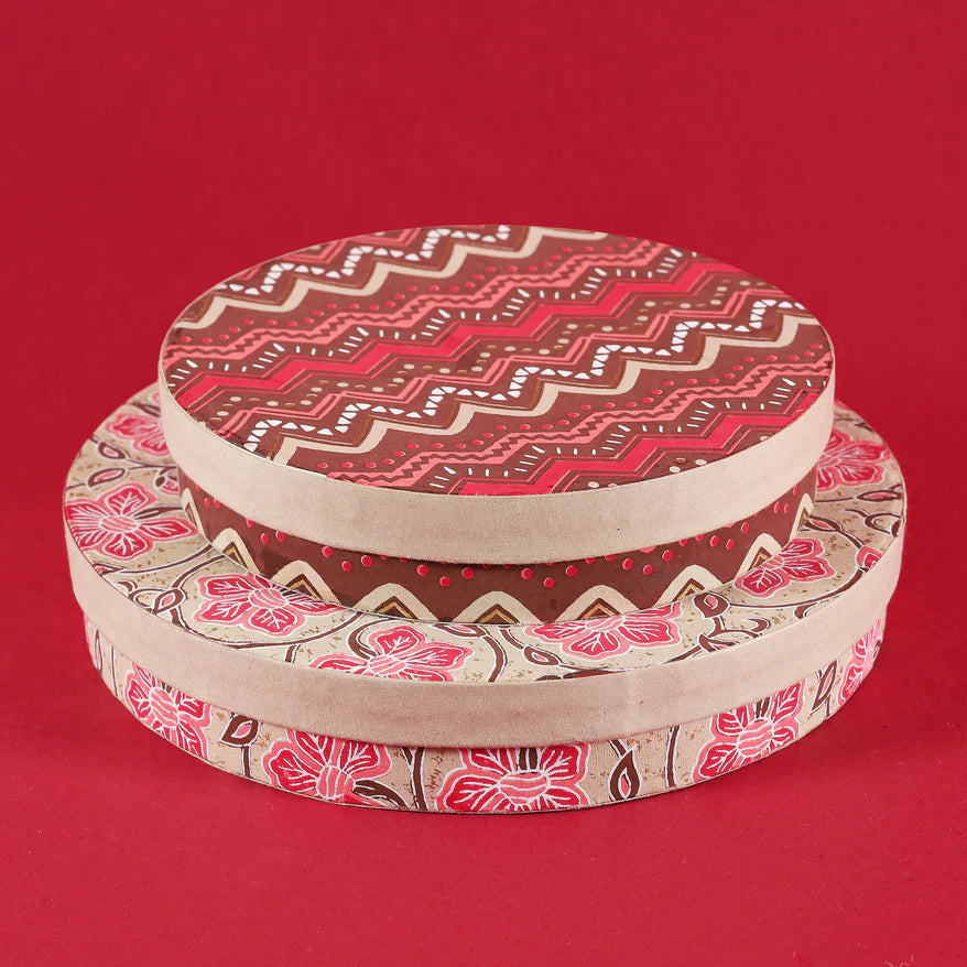 Block Story 1.2  Round Box (Set of 2)