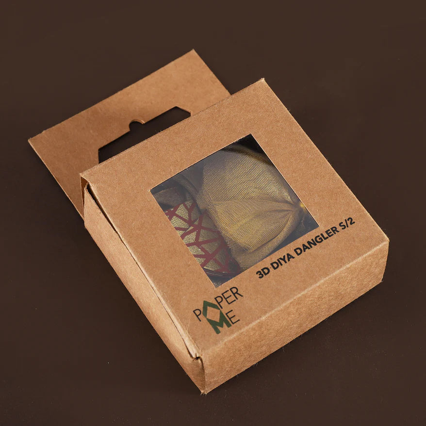 3D Diya Dangler - Set of 2