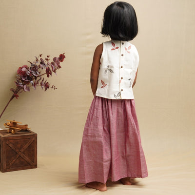 Twirl - Long Cotton Skirt for Girls