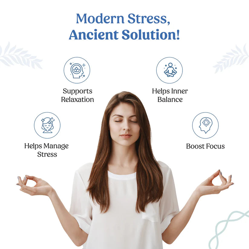 Glosense Peace Please | Calming Herbal Blend for Stress, Focus & Sleep