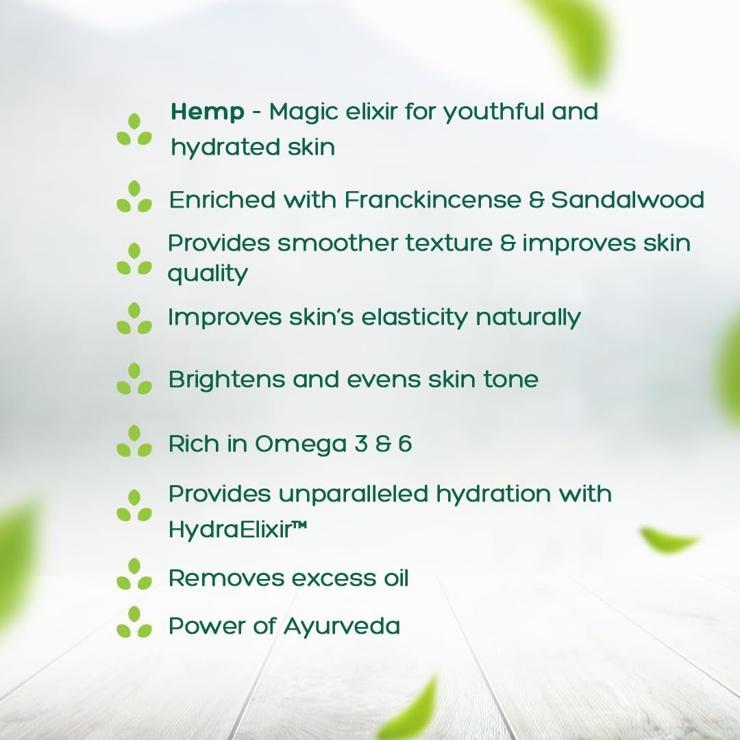 Ayurvedic Radiance Serum - With Sandalwood & Hemp