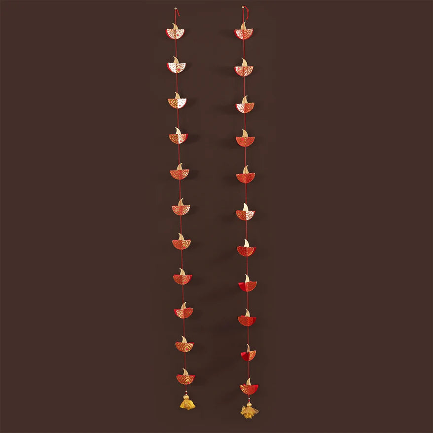 3D Diya Dangler - Set of 2