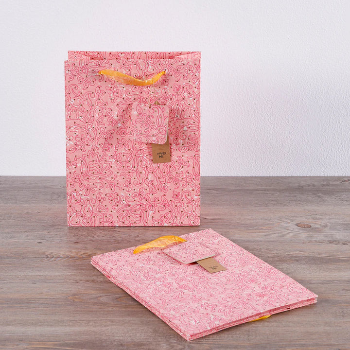 Jaali Medium Gift Bag -  Set of 3