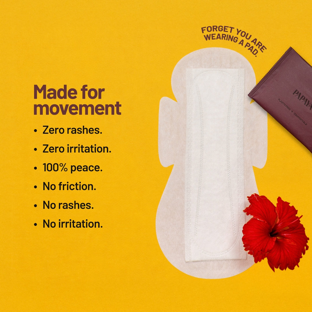 Heavy Flow Menstrual Pads (Pack of 36)