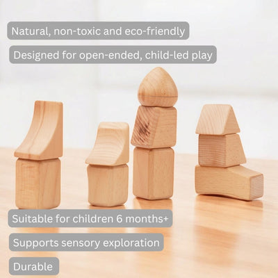 Flo - Waldorf Inspired Wooden Blocks