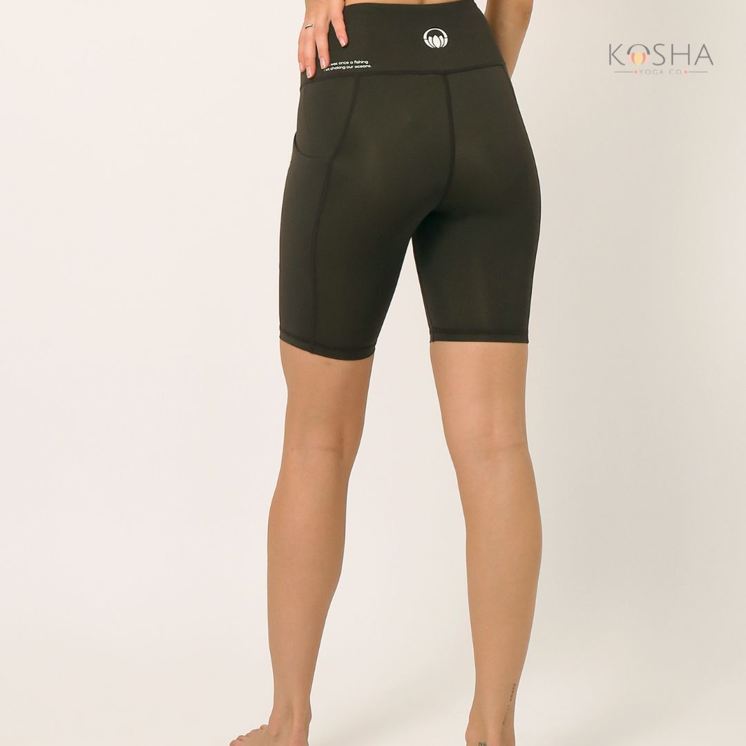 Kosha Yoga buttR Biker Shorts Co-ord Set by Kosha Yoga Co
