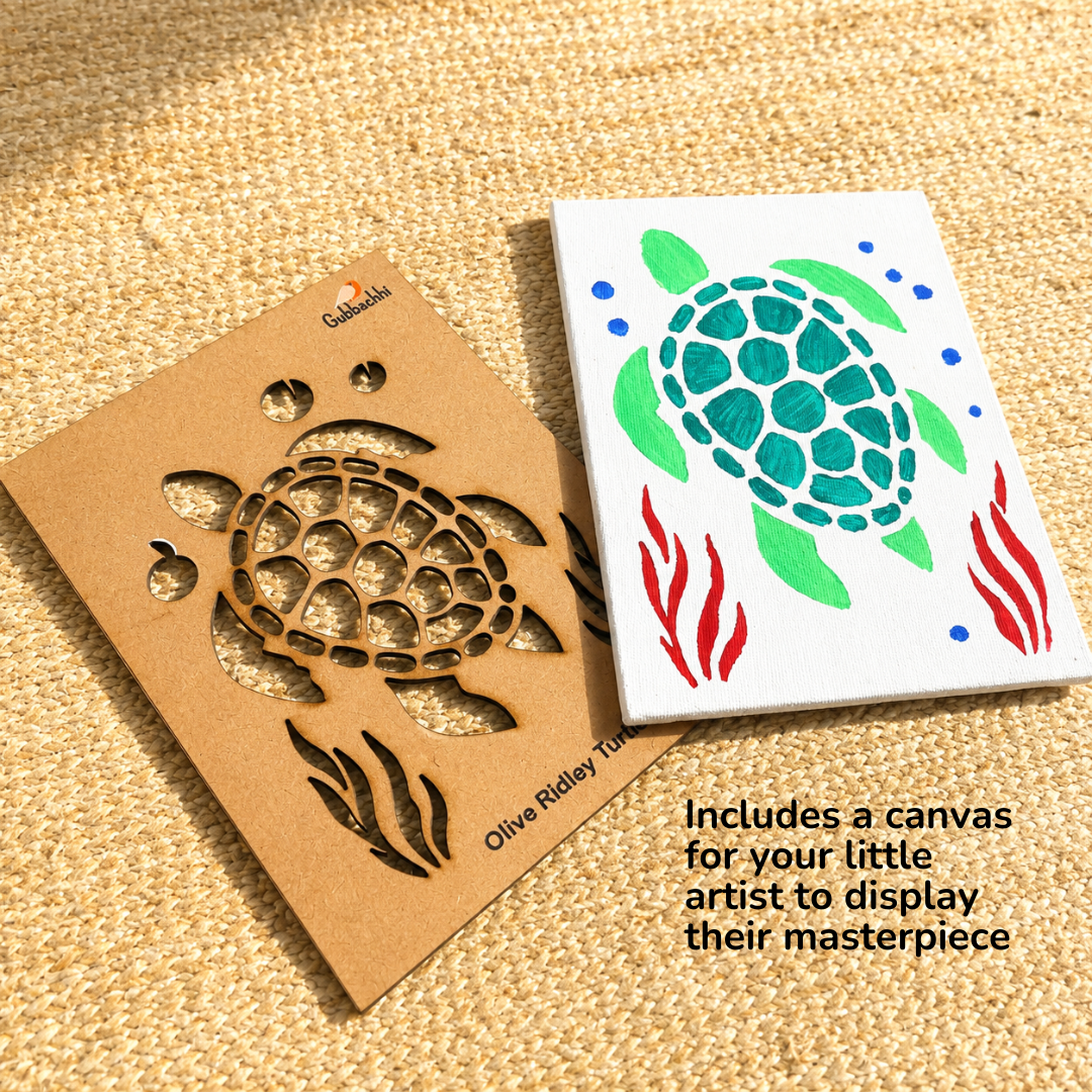 Gubbachhi Stencil Magic Sea Animals