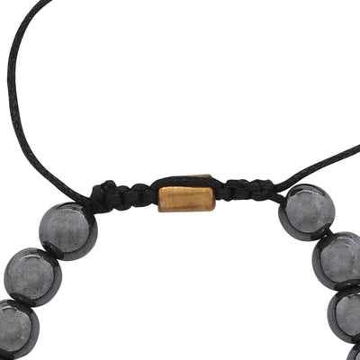 Bamboology Trends Real Hematite Healing Bracelet For Strong Mind, Grounded personality And Improved Health