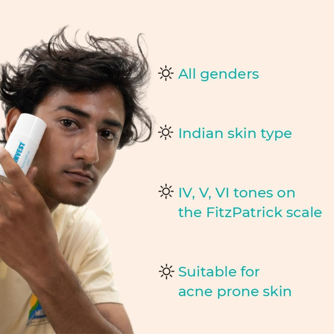 Skinvest Sunny Side Up Sunscreen SPF 50 PA++++ Broad Spectrum For Pigmentation, Dark Spots, Sun Tan and Bomb Bum Body Skin Tightening, Stretch Marks Reducing Cream 100ml