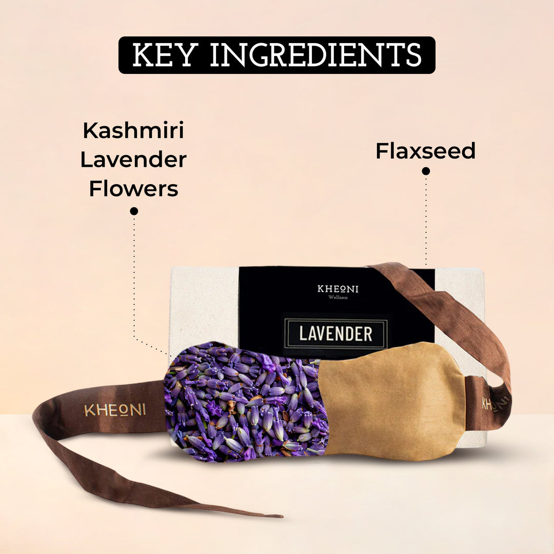 Lavender Eye Pillow | Sleep Eye Mask for Relaxation