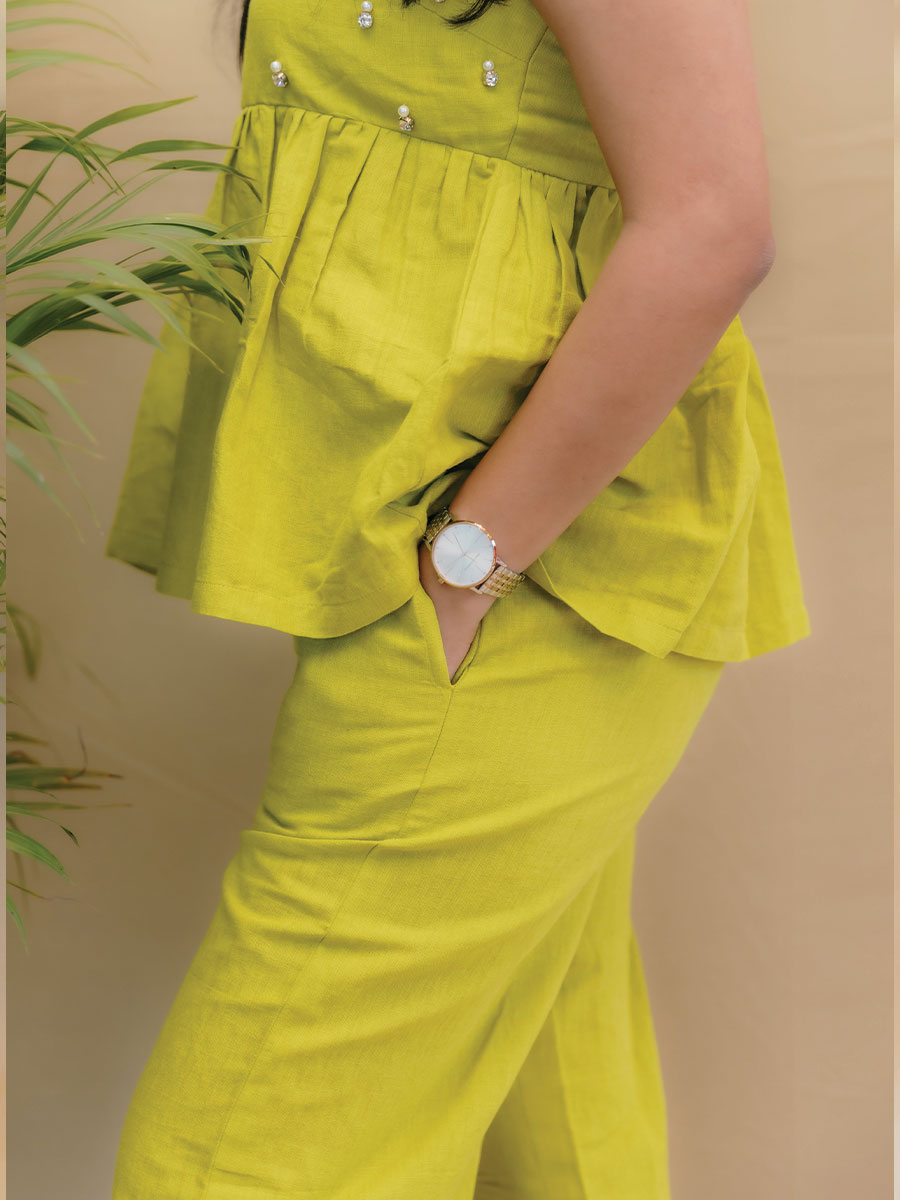 NOOR LINEN CO-ORD SET