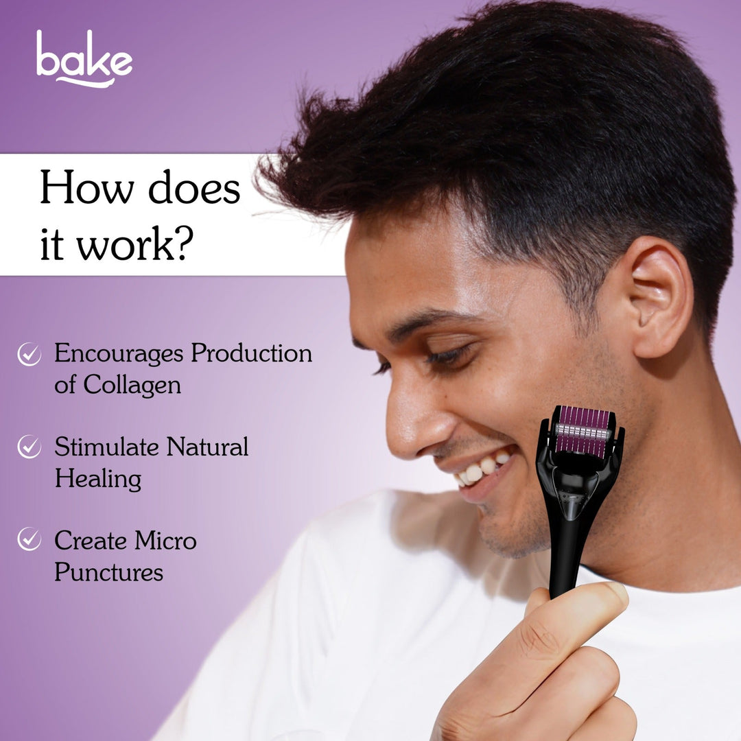 Derma Roller 0.5mm 540 Titanium Needles