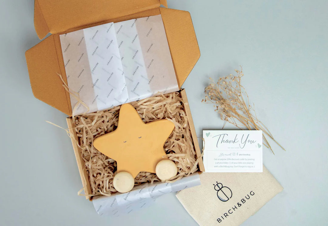 BIRCH & BUG Star Roller Toy