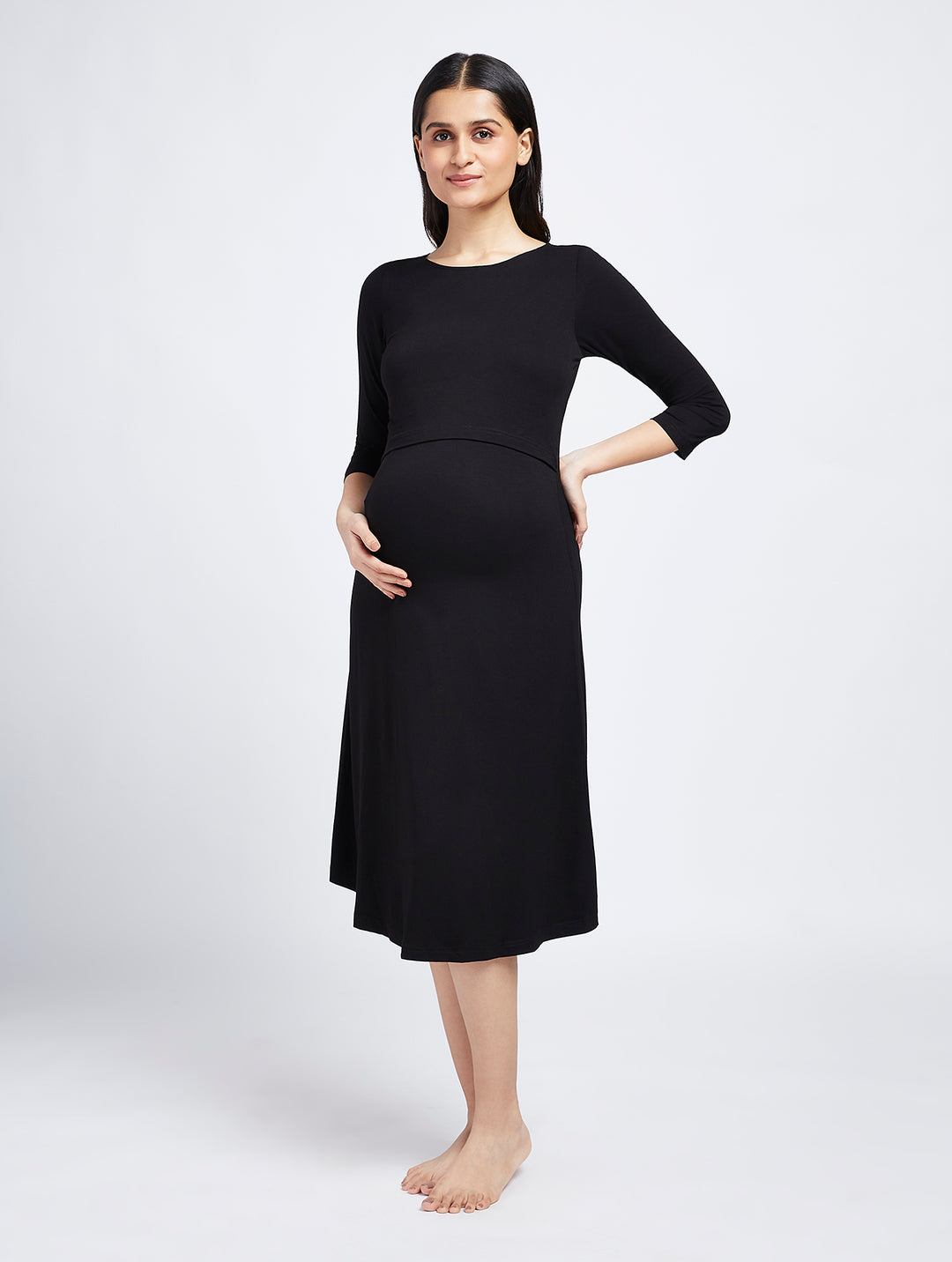 BLOCK HOP BLOCK HOP Into the Wild Cotton Midi