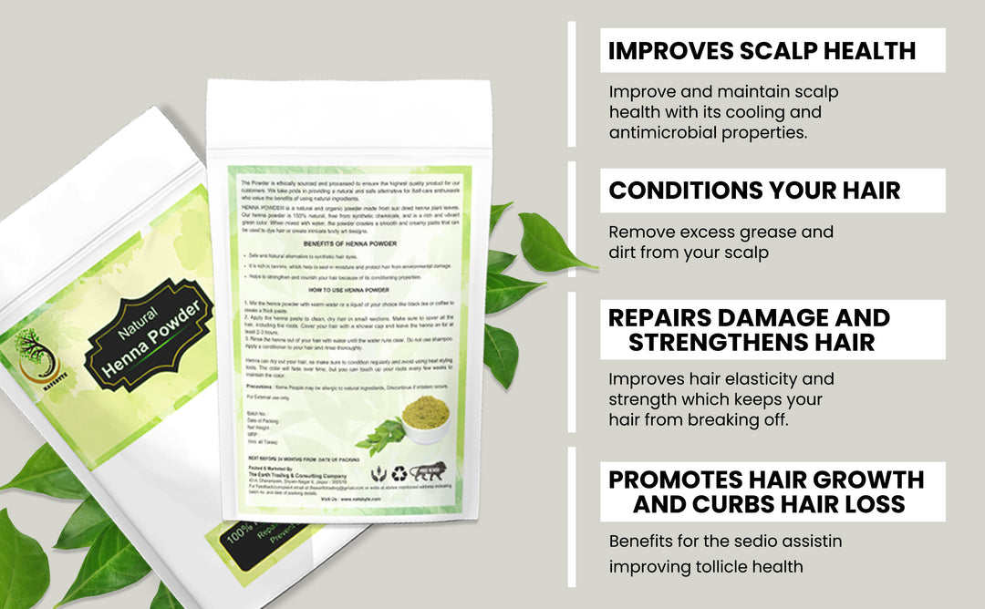 Natsbyte Rajasthani Mehndi Powder - 250 g