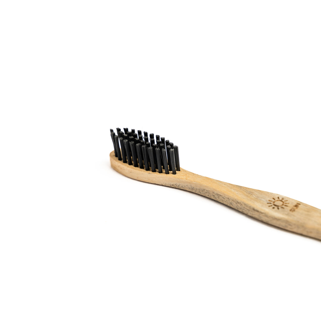 Organic B Neem Toothbrush|4 Pcs|Soft Bristles| Black| Adult