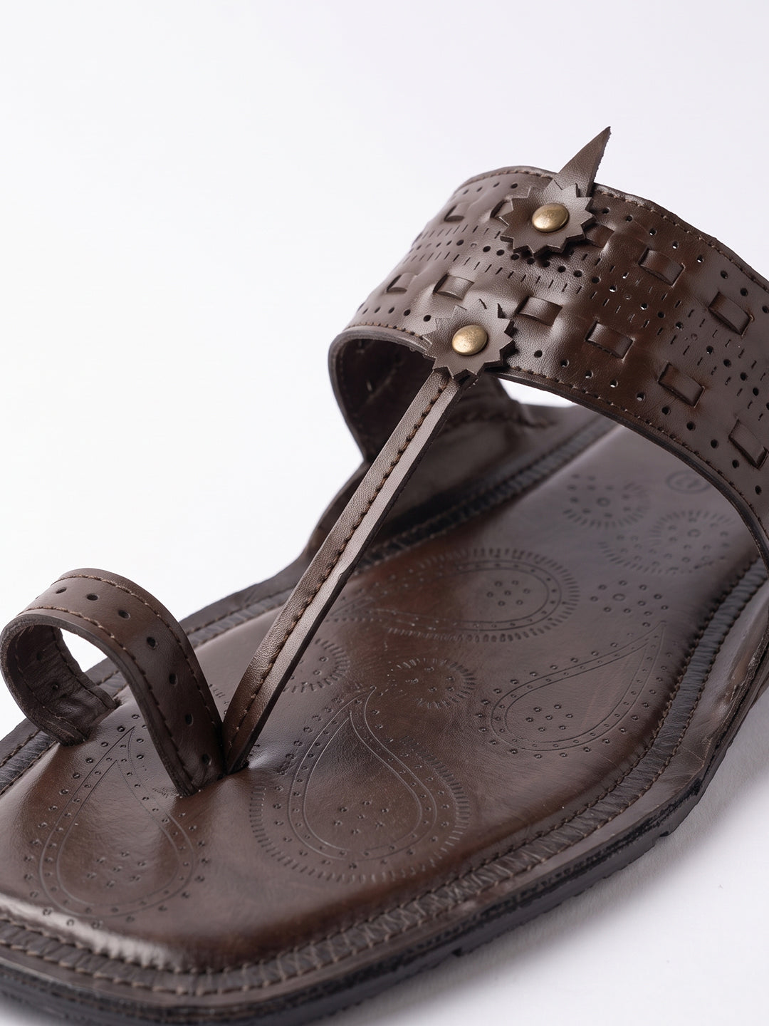 Raajtilak Brown Kolhapuri Chappal
