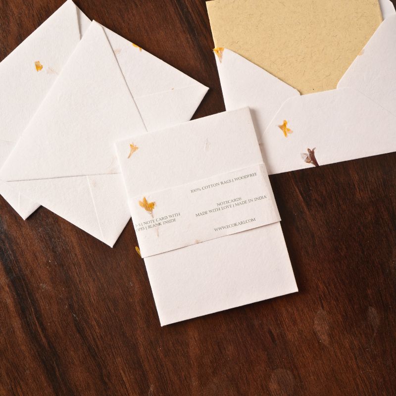 Ecokari Floret Handmade Paper Note Cards